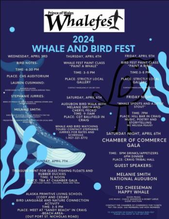 Whale Festival List of Activities 