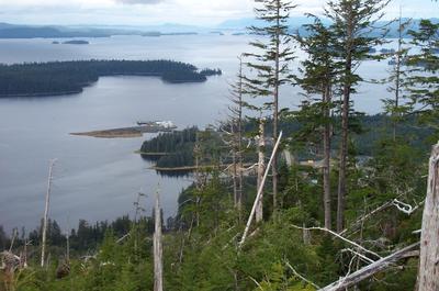 overview of Craig from Sunnahae Mountain